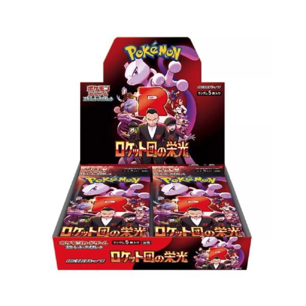 Pokémon Japanese TCG: Scarlet & Violet – Glory Of Team Rocket Booster Box