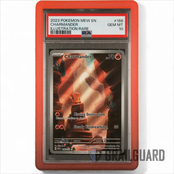 Grail Guard - PSA Graded Card Slab Bumper Protector Case - BlendIT Range - Crimson
