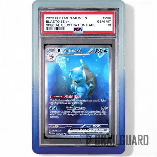 Grail Guard - PSA Graded Card Slab Bumper Protector Case - BlendIT Range - Ocean