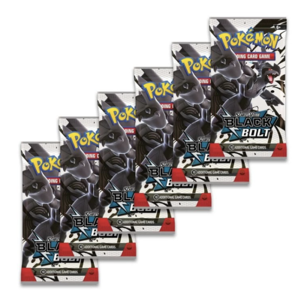 Pokémon TCG: Scarlet & Violet- Black Bolt Booster Pack (10 Cards)