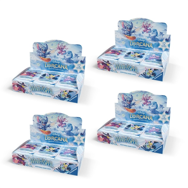 Disney Lorcana: Winterspell Booster Box Case (4 booster boxes) - Pre Order  | Eclipse Gaming