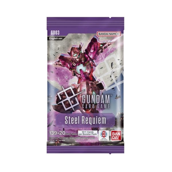 Gundam Card Game - Steel Requiem (GD03) - Booster Pack