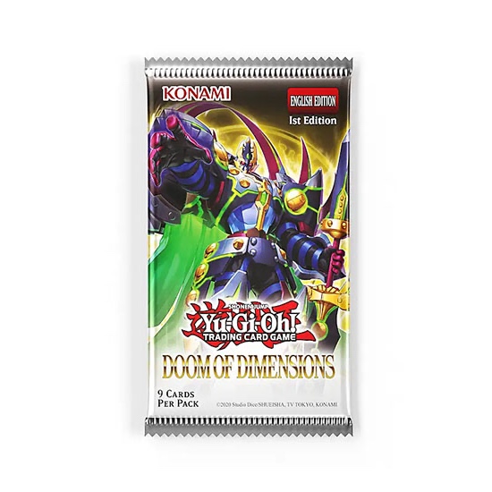 Yu-Gi-Oh TCG: Doom of Dimensions - Booster Pack