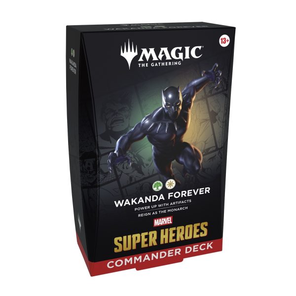 Magic: The Gathering – Marvel Super Heroes Commander Deck – Wakanda Forever