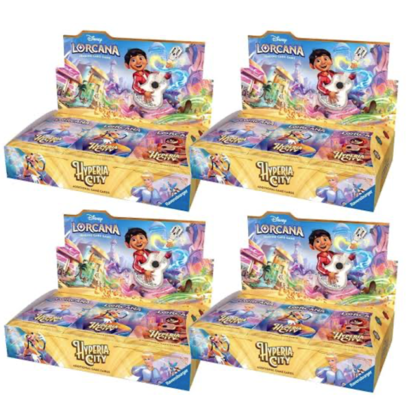 Disney Lorcana: Hyperia City Booster Box Case – Pre Order