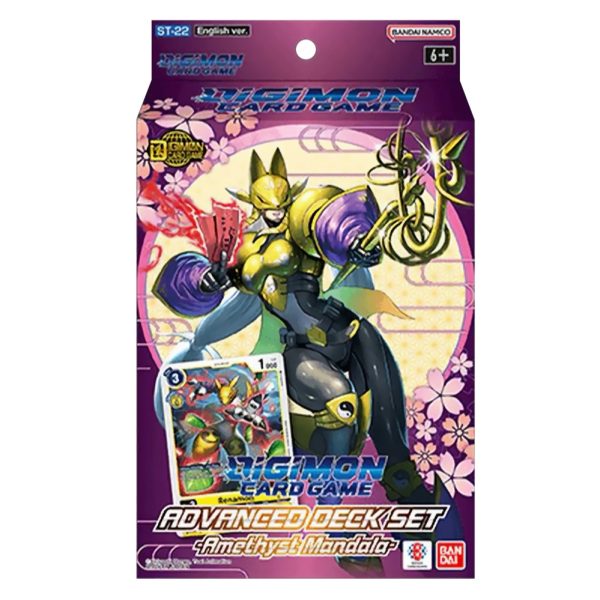 Digimon Card Game - Amethyst Mandala (ST-22) - Advanced Deck Set